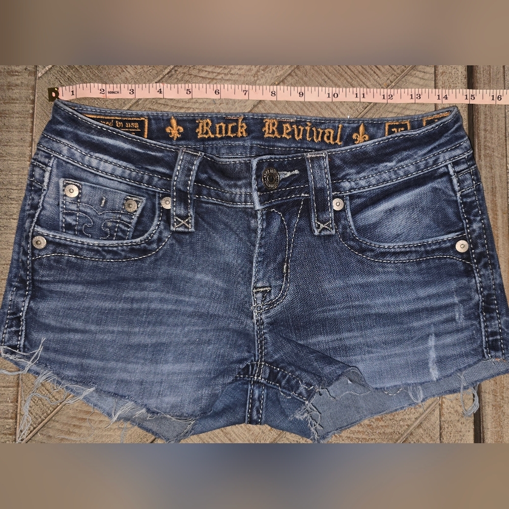 Rock Revival Denim Cut Off Shorts